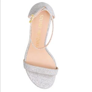 Stuart Weitzman Glitter Sandals/heels